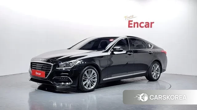 Genesis G80 2018 Черный из Кореи