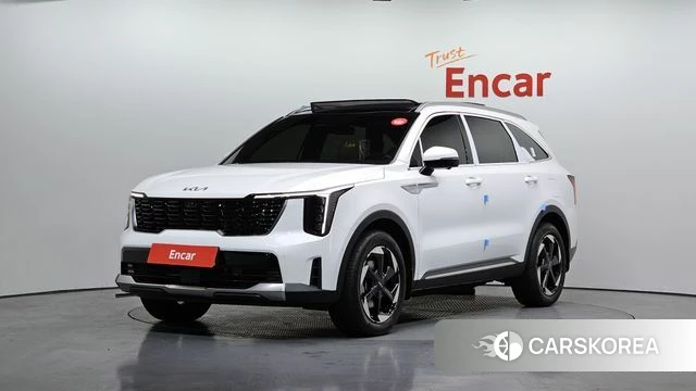 Kia The New Sorento 4th Generation 2025 Белый из Кореи