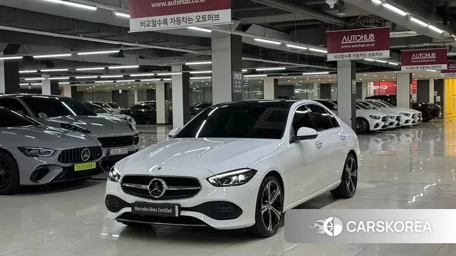 Mercedes-Benz C-Class W206 2023 Белый из Кореи