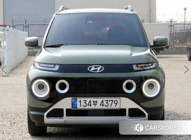 Hyundai Casper 2022 Зеленый из Кореи