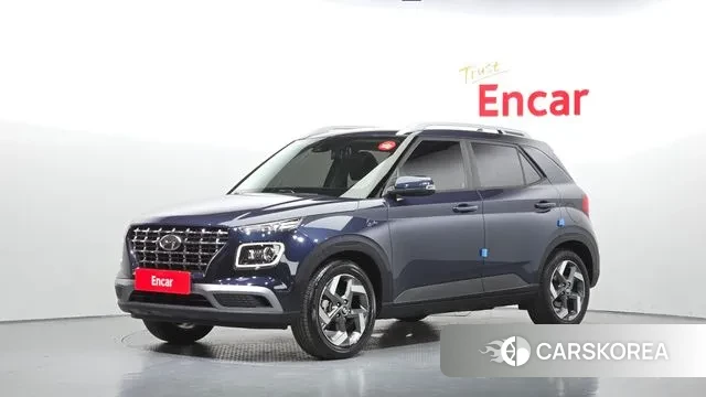 Hyundai Venue 2021 Синий из Кореи