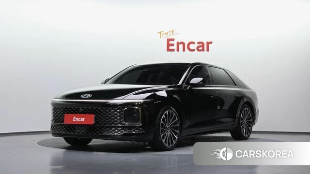 Hyundai Grandeur (GN7) 2023 Черный из Кореи