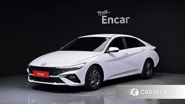 Hyundai The New Avante (CN7) 2023 Белый из Кореи