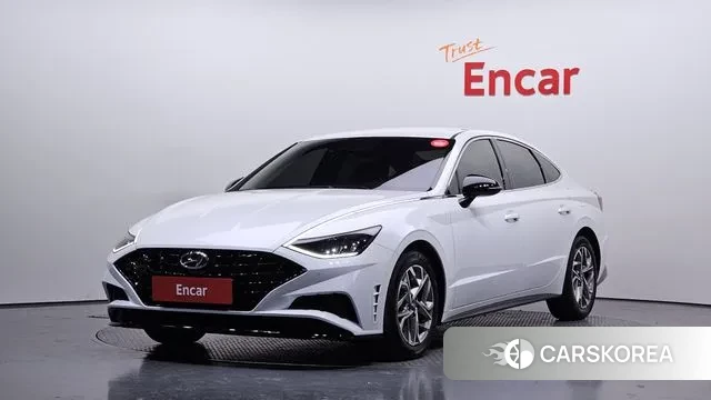 Hyundai Sonata (DN8) 2021 Белый из Кореи
