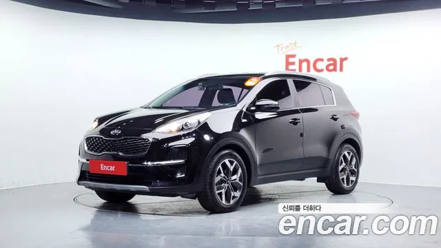 Kia Sportage The Bold 2019 Черный из Кореи