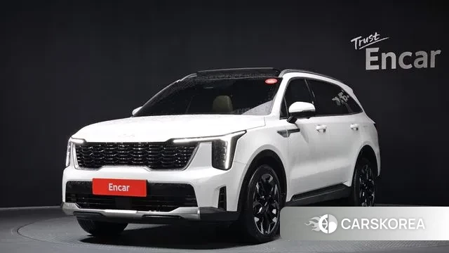 Kia The New Sorento 4th Generation 2024 Белый из Кореи