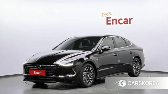 Hyundai Sonata Hybrid (DN8) 2020 Черный из Кореи