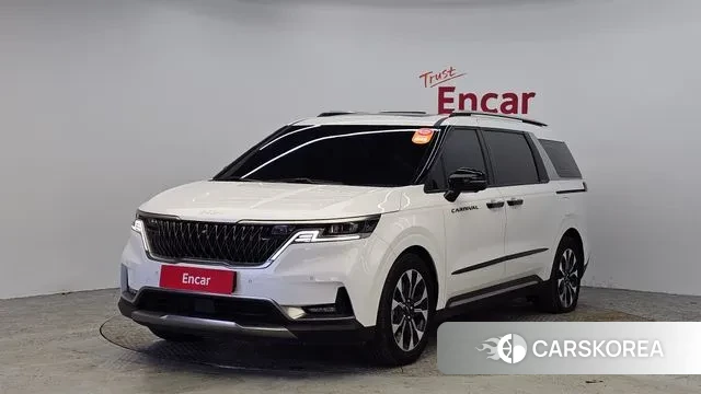 Kia Carnival 4th generation 2022 Белый из Кореи