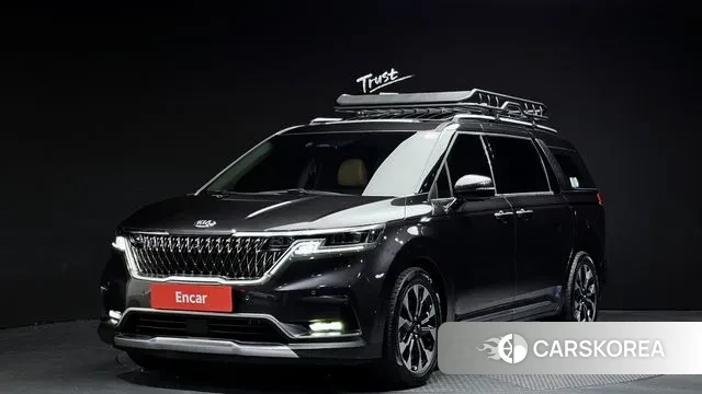 Kia Carnival 4th generation 2021 Серый из Кореи