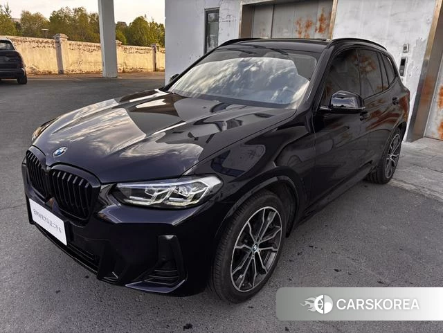 BMW X3 2022 Черный из Китая