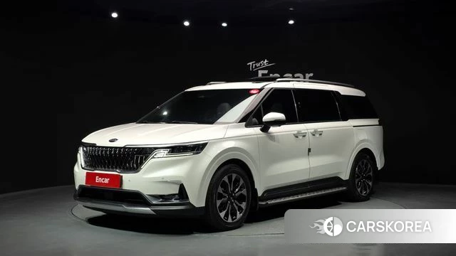 Kia Carnival 4th generation 2021 Белый из Кореи