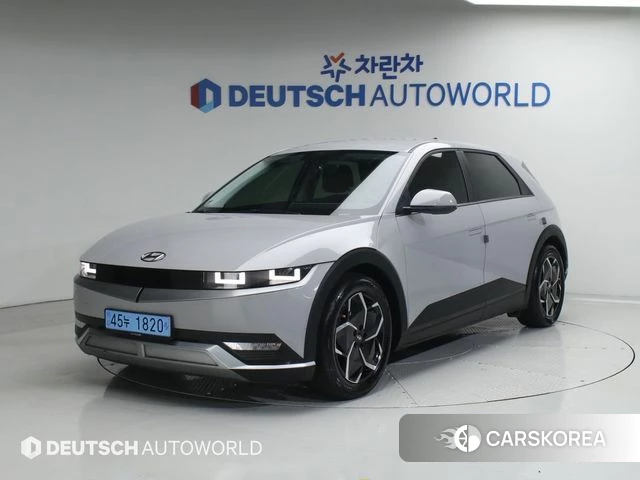 Hyundai Ionic 5 2022 Серебристо-серый из Кореи