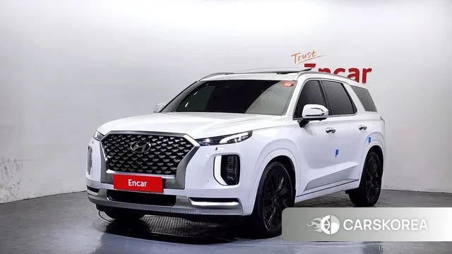 Hyundai Palisade 2021 Белый из Кореи
