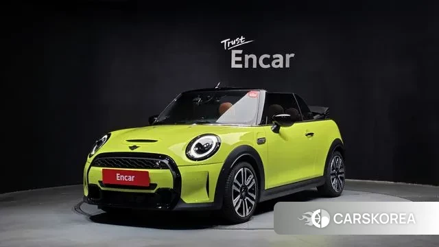 Mini Cooper S Convertible 2024 Светло-зеленый из Кореи