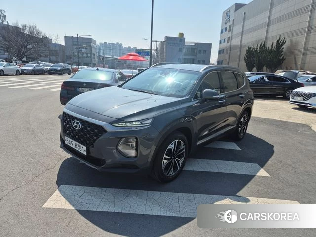 Hyundai Santa Fe TM 2018 Серый из Кореи