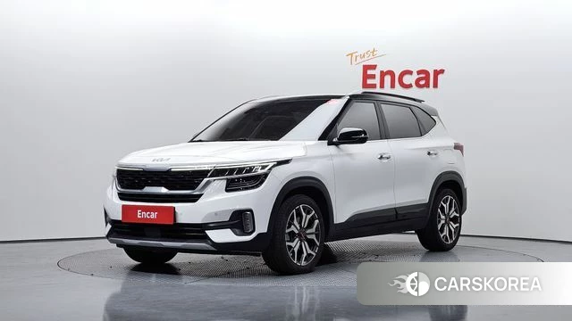 Kia Seltos 2022 Белый из Кореи
