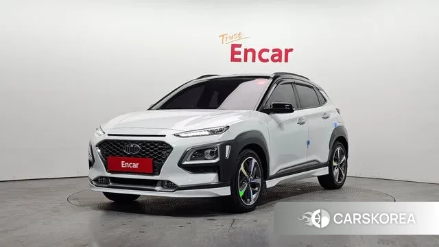 Hyundai Kona 2019 Белый из Кореи
