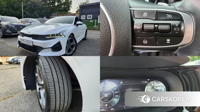 Kia K5 3rd generation 2021 Белый из Кореи