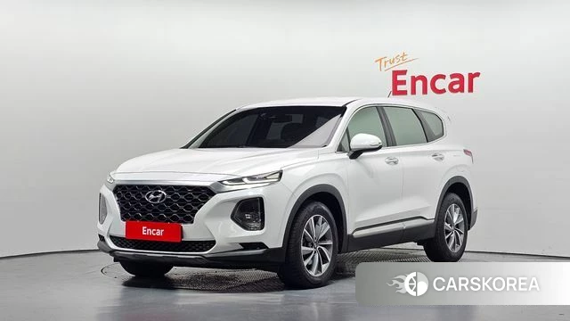 Hyundai Santa Fe TM 2019 Белый из Кореи