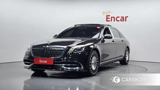 Mercedes-Benz S-Class W222 2020 Черный из Кореи