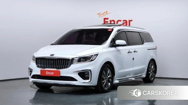 Kia The New Carnival 2019 Белый из Кореи