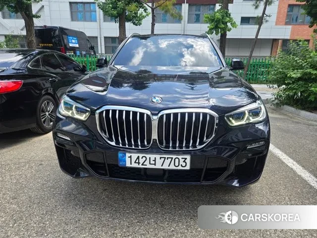 BMW X5 (G05) 2021 Черный из Кореи