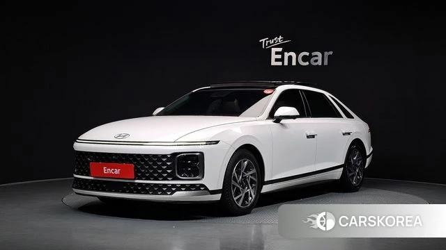 Hyundai Grandeur Hybrid (GN7) 2023 Белый из Кореи