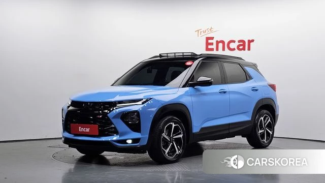 Chevrolet (GM Daewoo) Trailblazer 2022 Небесно-голубой из Кореи