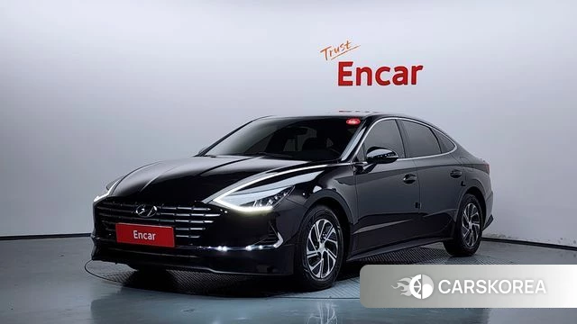 Hyundai Sonata Hybrid (DN8) 2022 Черный из Кореи