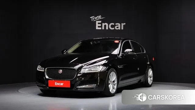 Jaguar XF (X260) 2019 Черный из Кореи