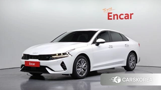 Kia K5 Hybrid 3rd Generation 2022 Белый из Кореи