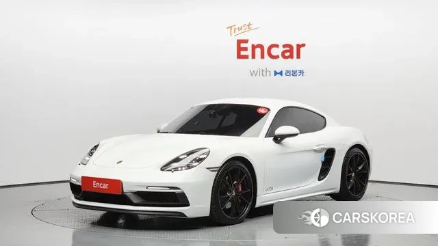 Porsche 718 Cayman 2018 Белый из Кореи