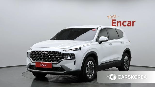 Hyundai The New Santa Fe 2022 Белый из Кореи
