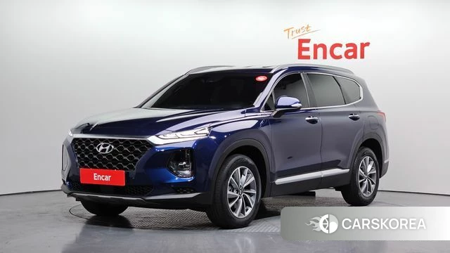 Hyundai Santa Fe TM 2019 Синий из Кореи