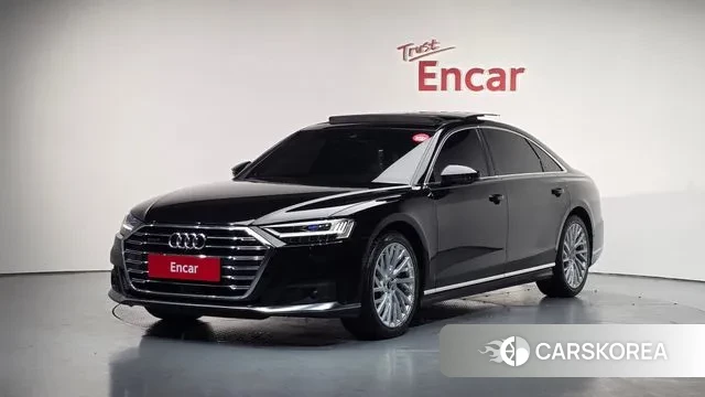 Audi A8 (D5) 2021 Черный из Кореи