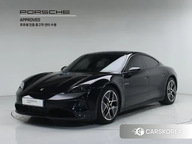 Porsche Taycan 2024 Черный из Кореи