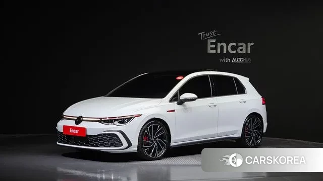 Volkswagen Golf 8th Generation 2024 Белый из Кореи