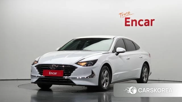 Hyundai Sonata (DN8) 2019 Белый из Кореи