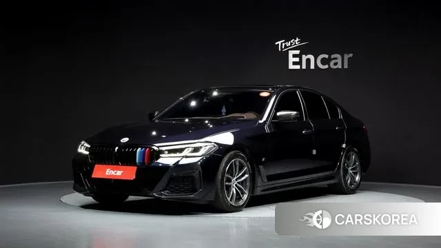 BMW 5 Series (G30) 2022 Синий из Кореи