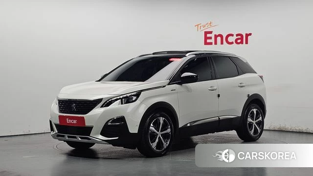 Peugeot 3008 second generation 2019 Белый из Кореи