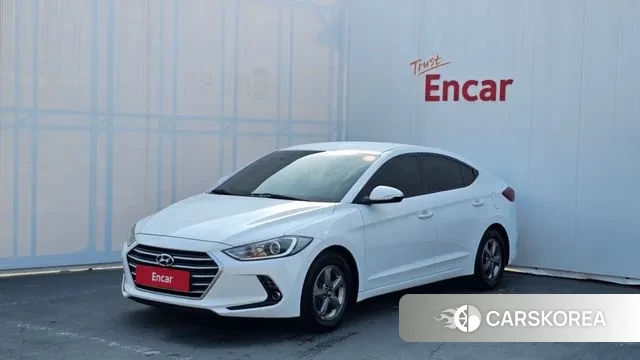 Hyundai Avante AD 2018 Белый из Кореи
