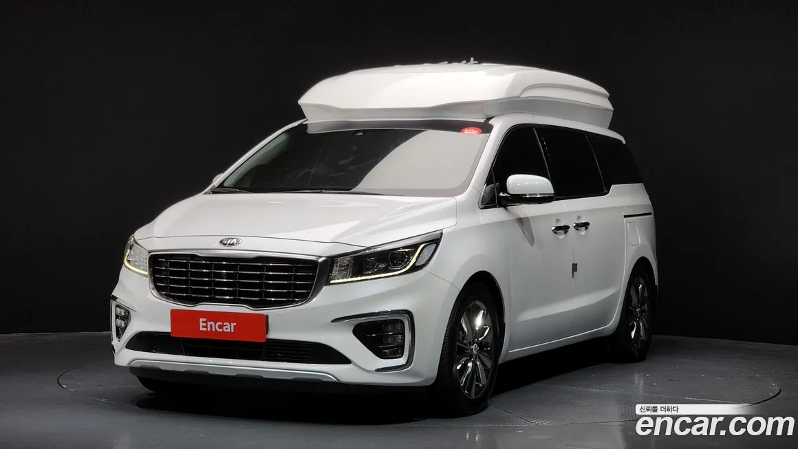 Kia The New Carnival 2018 Белый из Кореи