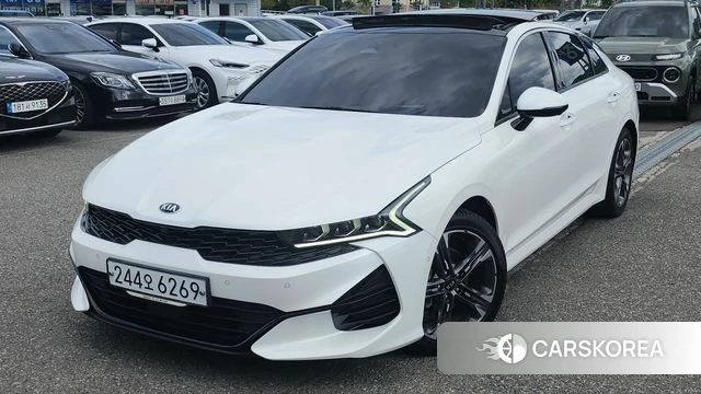Kia K5 3rd generation 2019 Белый из Кореи