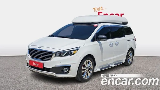 Kia All New Carnival 2018 Белый из Кореи