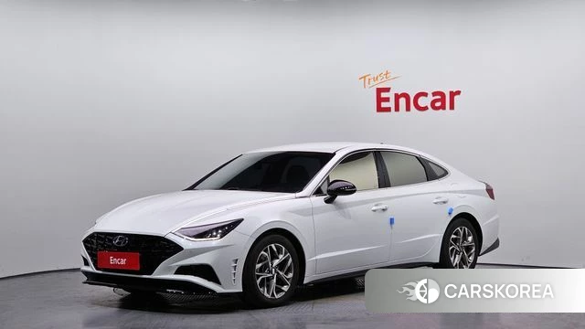 Hyundai Sonata (DN8) 2021 Белый из Кореи