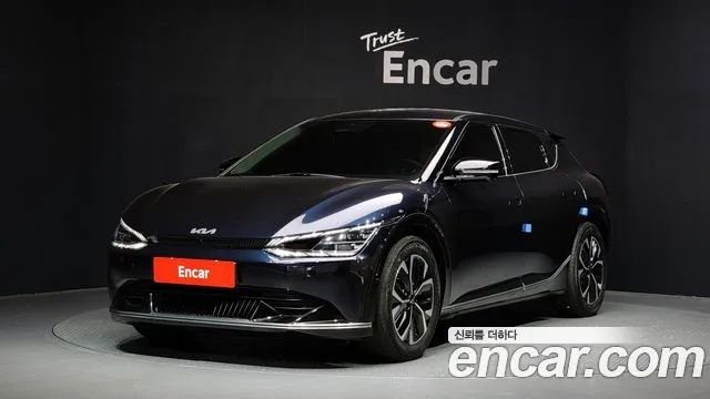 Kia EV6 2021 Синий из Кореи