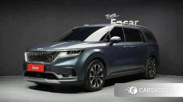 Kia Carnival 4th generation 2022 Синий из Кореи