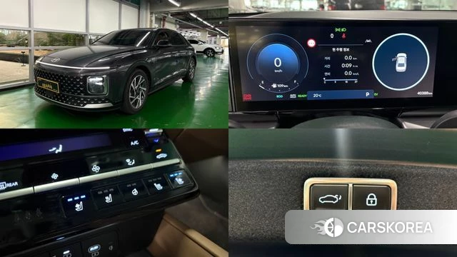 Hyundai Grandeur Hybrid (GN7) 2023 Серый из Кореи