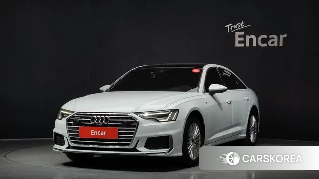 Audi A6 (C8) 2020 Белый из Кореи