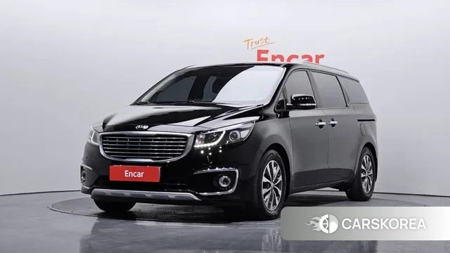 Kia All New Carnival 2018 Черный из Кореи
